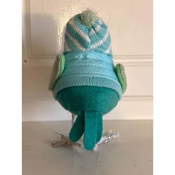 Christmas Bird NIEVA Featherly Friends Winter Spritz Figure Wondershop 2018 - Picture 4 of 7